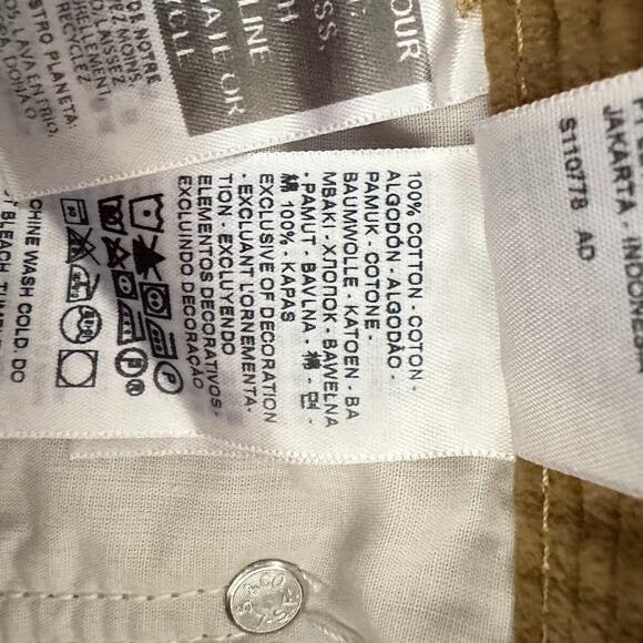 Levis Low Pro Corduroy Pants Mens 31x30 Straight Tan Brown School Office Preppy - Picture 7 of 9